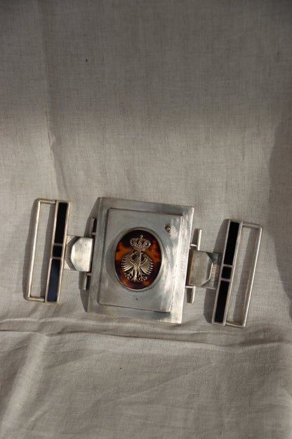 Laurence De Vries Large Sterling Silver Belt Buckle