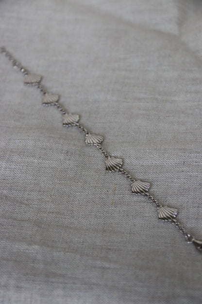 Sterling Silver Shell Bracelet