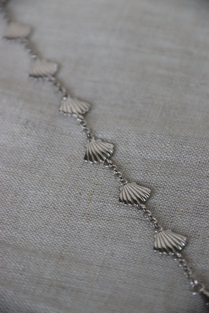 Sterling Silver Shell Bracelet