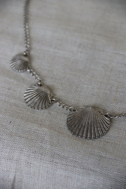 Sterling Silver Shell Necklace