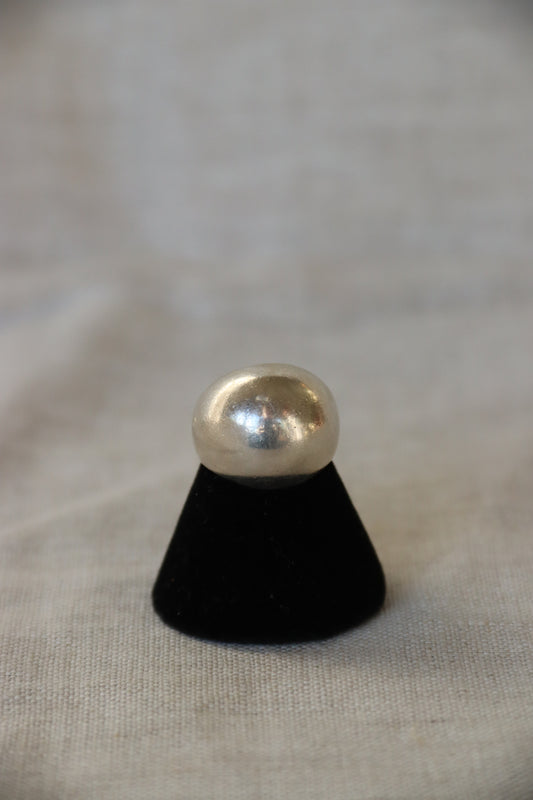 Sterling Silver Domed Ring