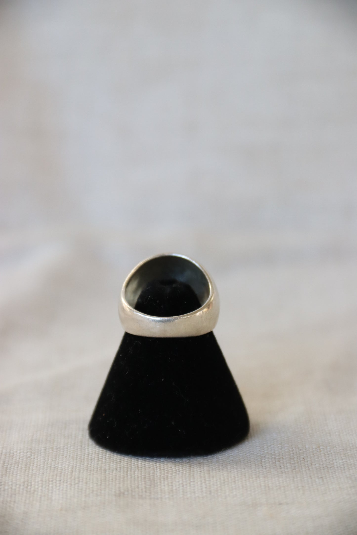 Sterling Silver Domed Ring