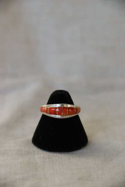 Sterling Silver Spiny Oyster Ring