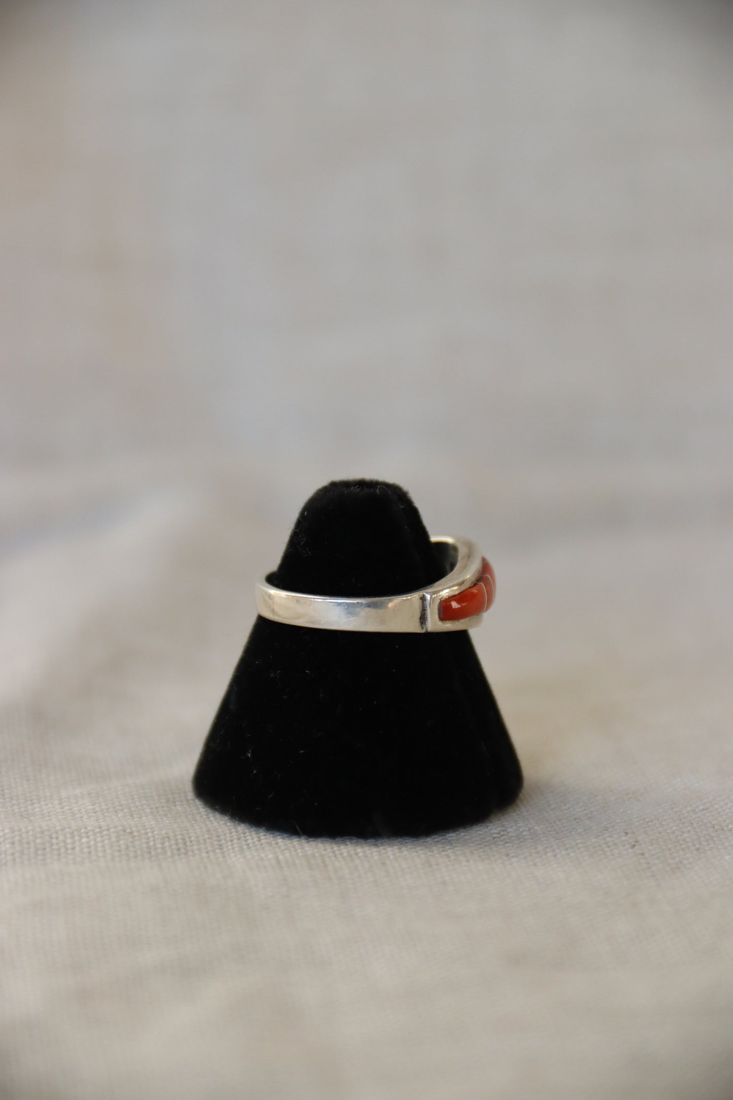 Sterling Silver Spiny Oyster Ring