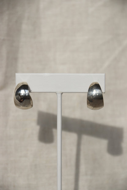 Sterling Silver Cuff Earrings