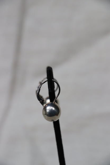 Sterling Silver Ball Earrings