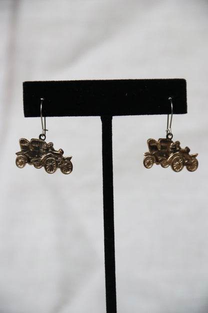 Vintage Car Earrings