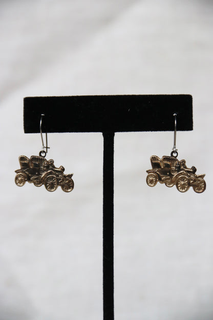 Vintage Car Earrings