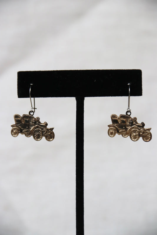 Vintage Car Earrings