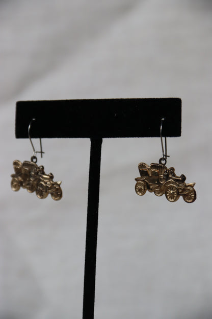Vintage Car Earrings