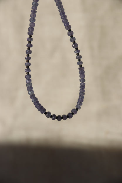 Sterling Silver Purple Gemstone Bracelet