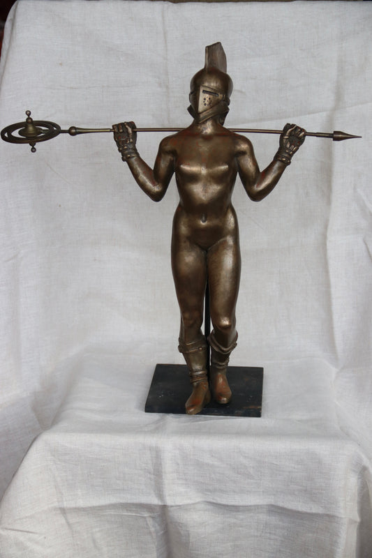Laurence De Vries "The Contender" Bronze Sculpture
