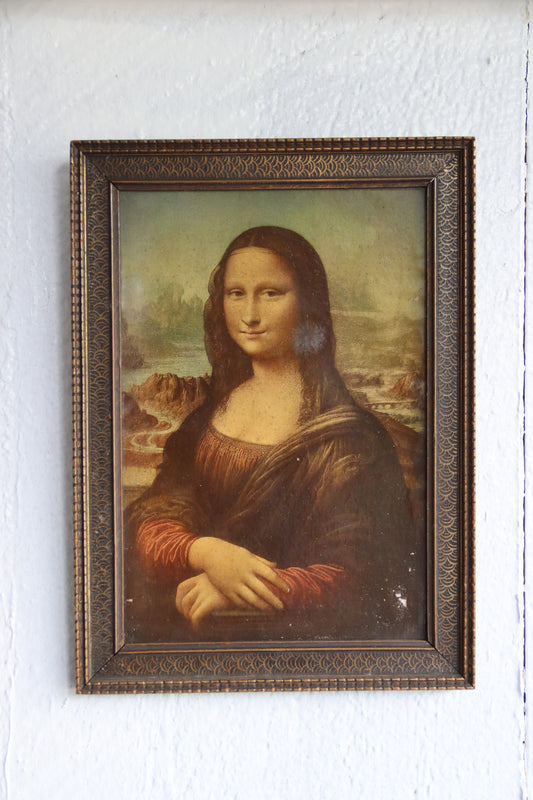 Vintage "Mona Lisa" Reproduction