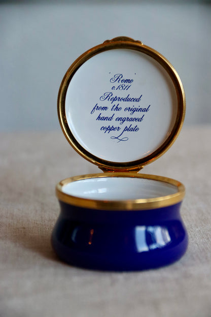 Spode Staffordshire Fine Enamels Enamel Box