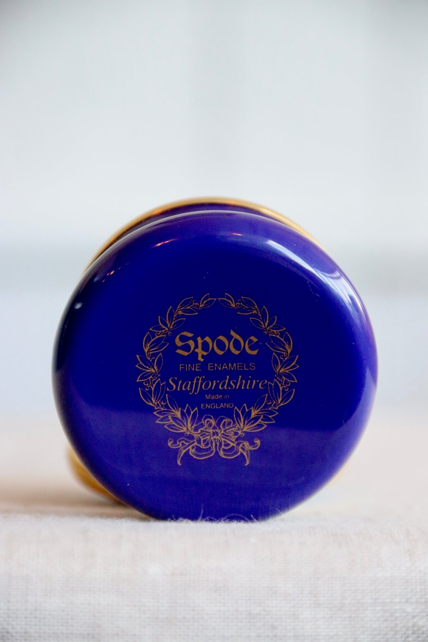 Spode Staffordshire Fine Enamels Enamel Box