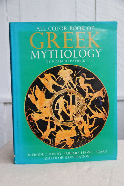 All Color Book Of Greek Mythology by Richard Patrick