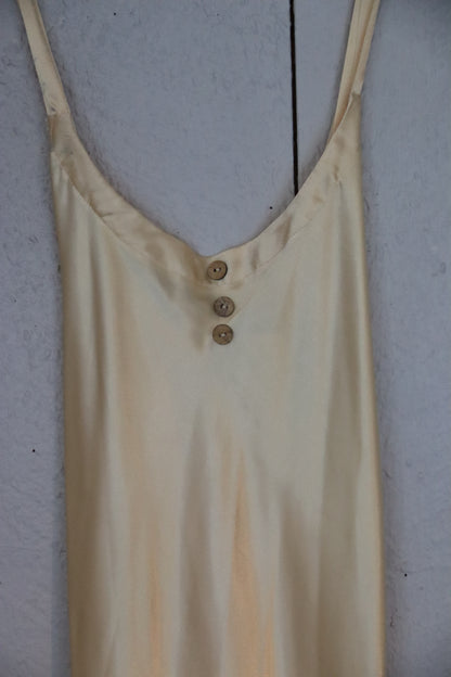 California Dynasty Cream Slip Nightgown