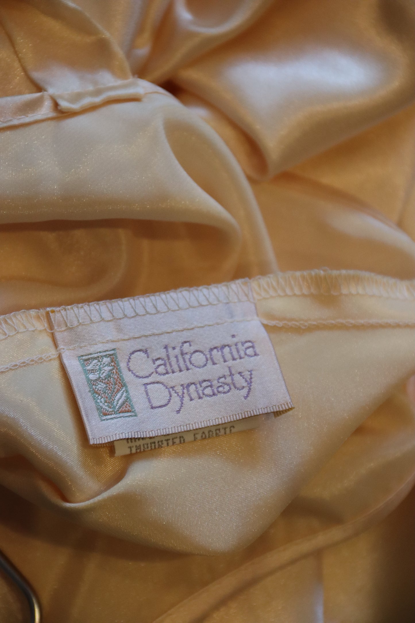 California Dynasty Cream Slip Nightgown