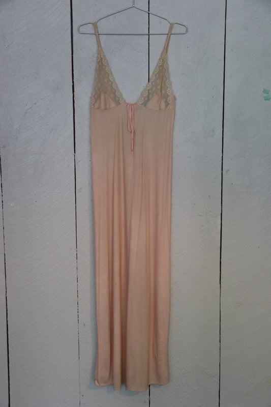 Vintage Gossard Artemis Pink Slip Nightgown