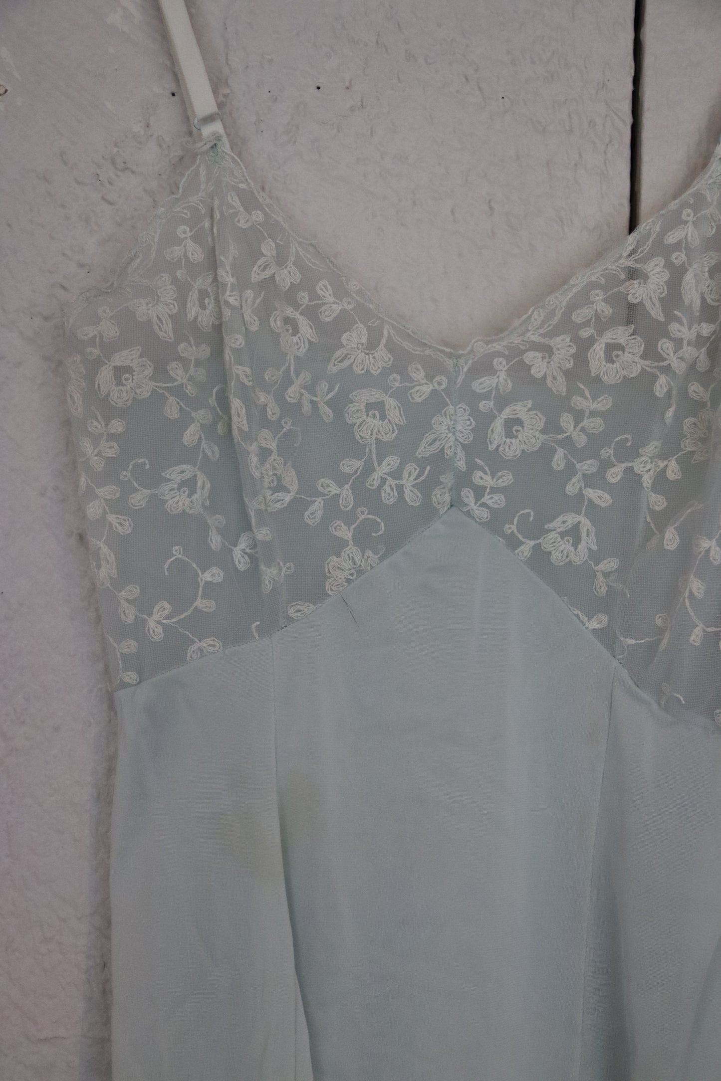 Lichelen Pale Blue Lace Slip