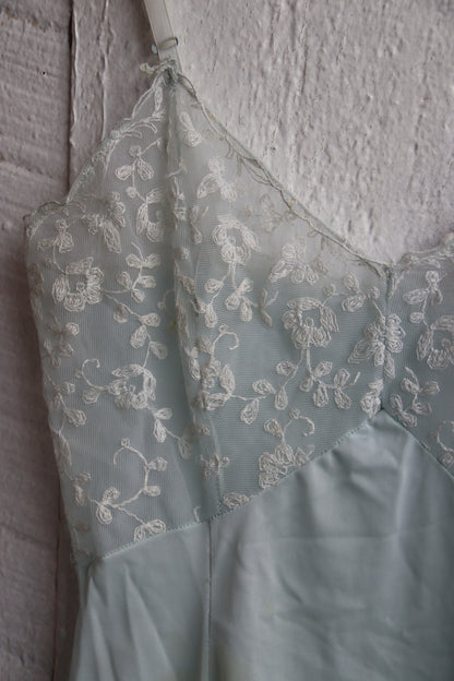 Lichelen Pale Blue Lace Slip