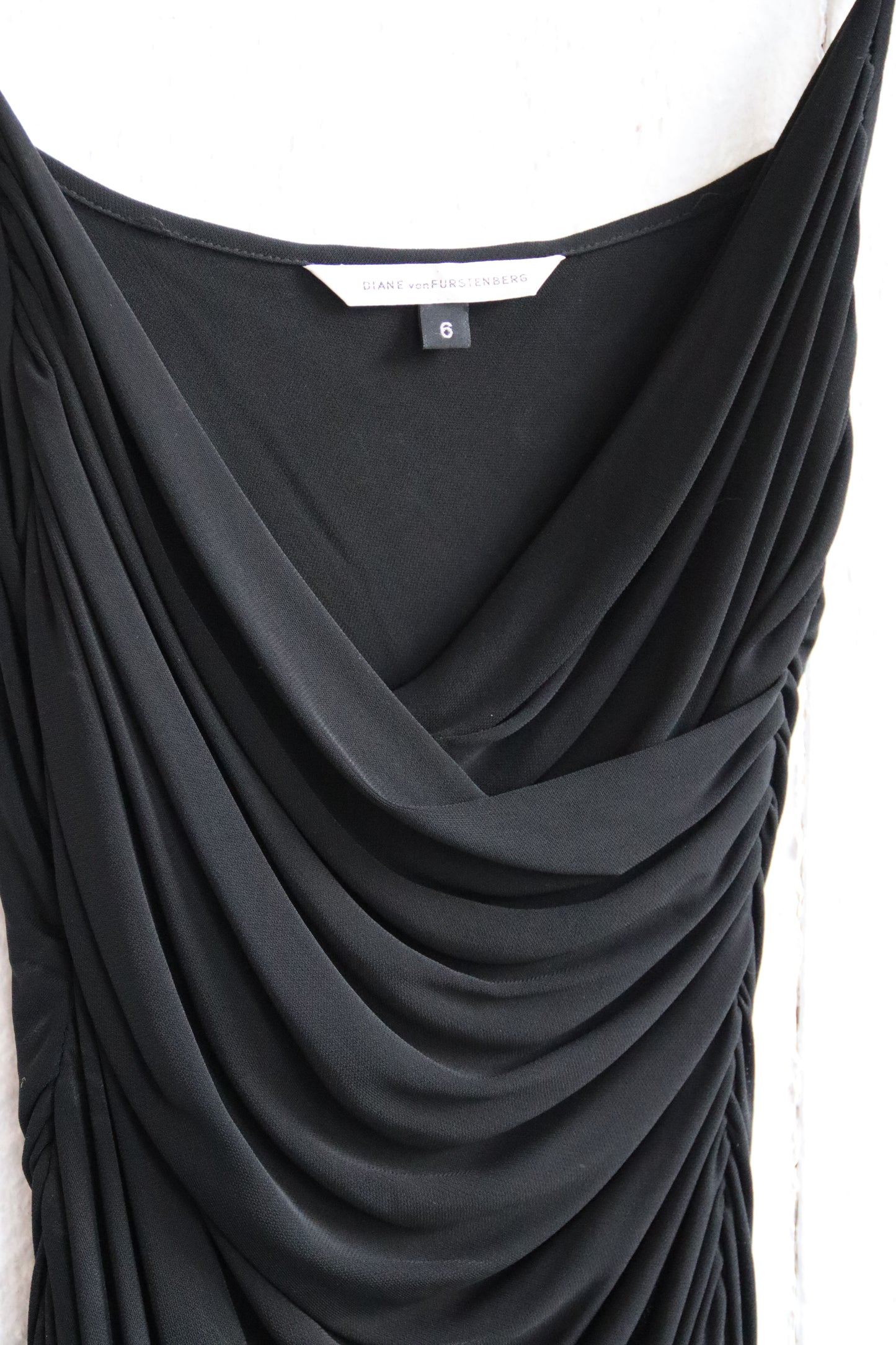 Diane Von Furstenberg Black Dress