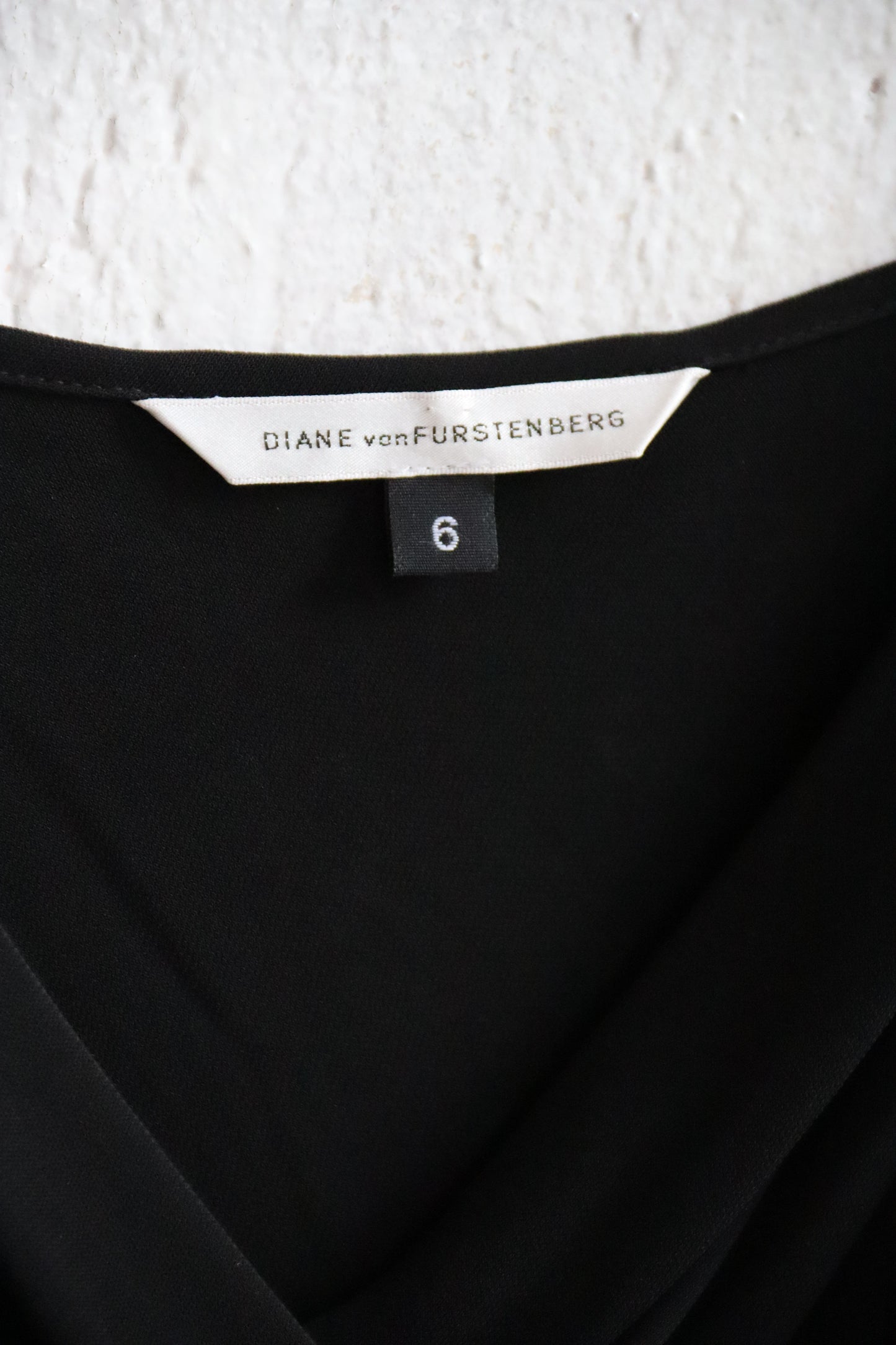 Diane Von Furstenberg Black Dress