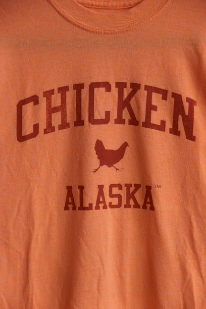 Chicken Alaska Neon Orange Tshirt