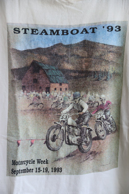 Steamboat '93 Motorcycle Tshirt