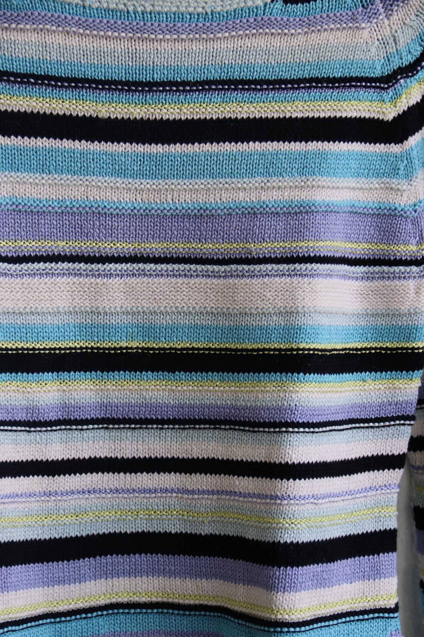 Liz Claiborne Striped Cotton Sweater