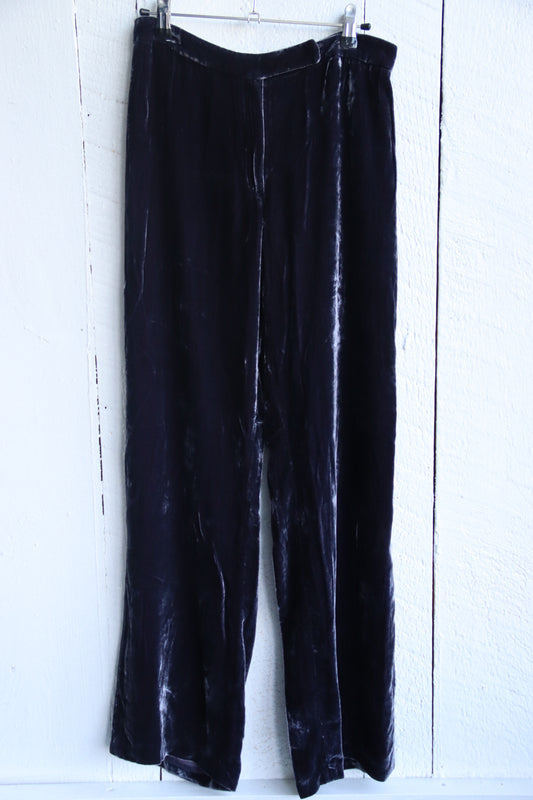 New Frontier Purple Velvet Pants