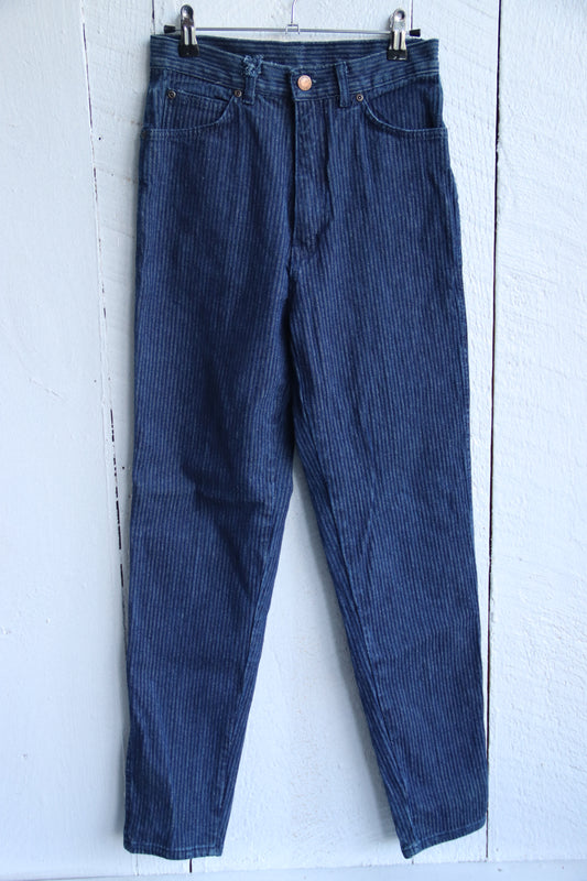 Jeanswear Inc. Dark Striped Jeans - As Is