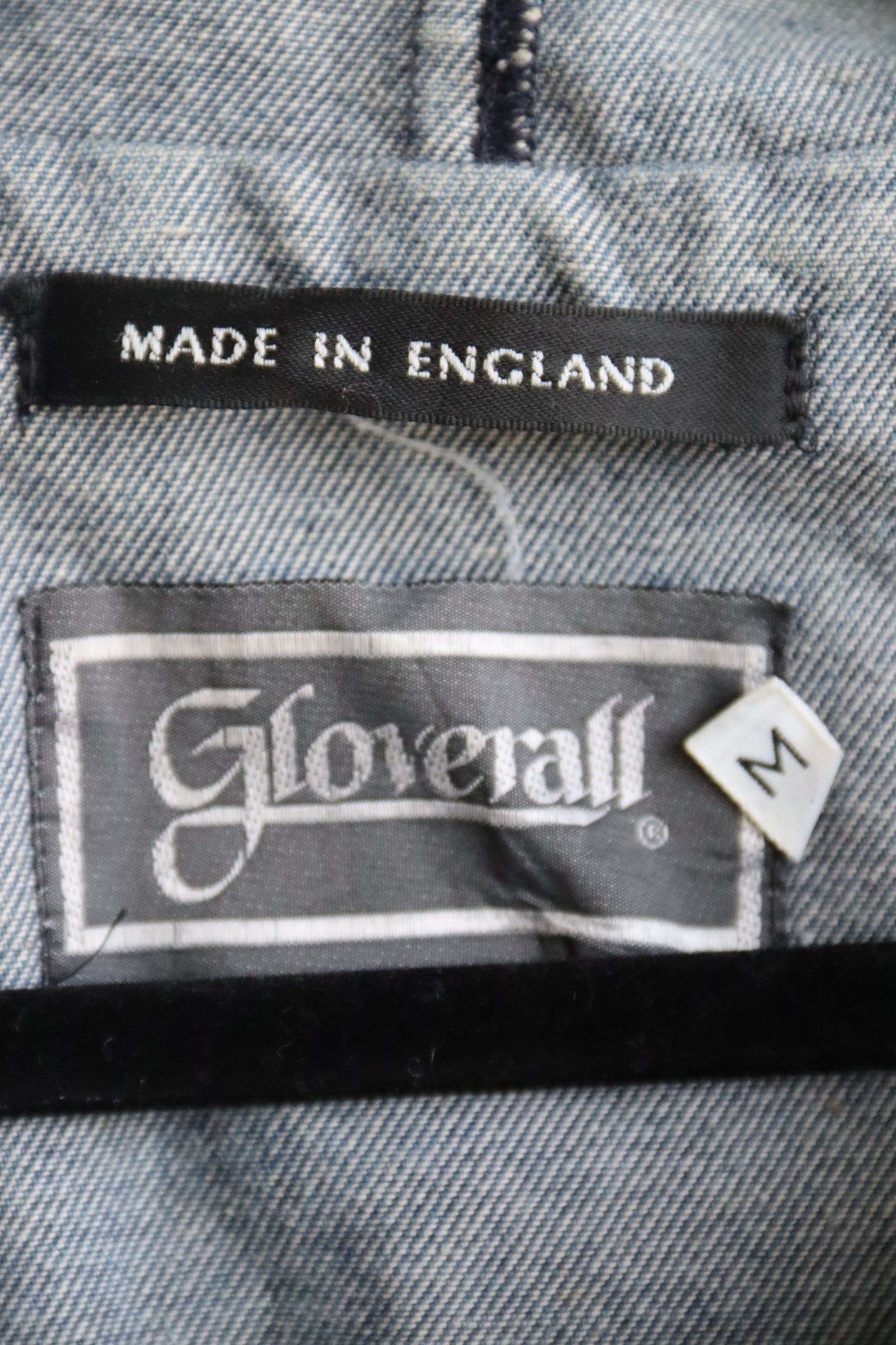 Gloverall Long Blue Jean Coat