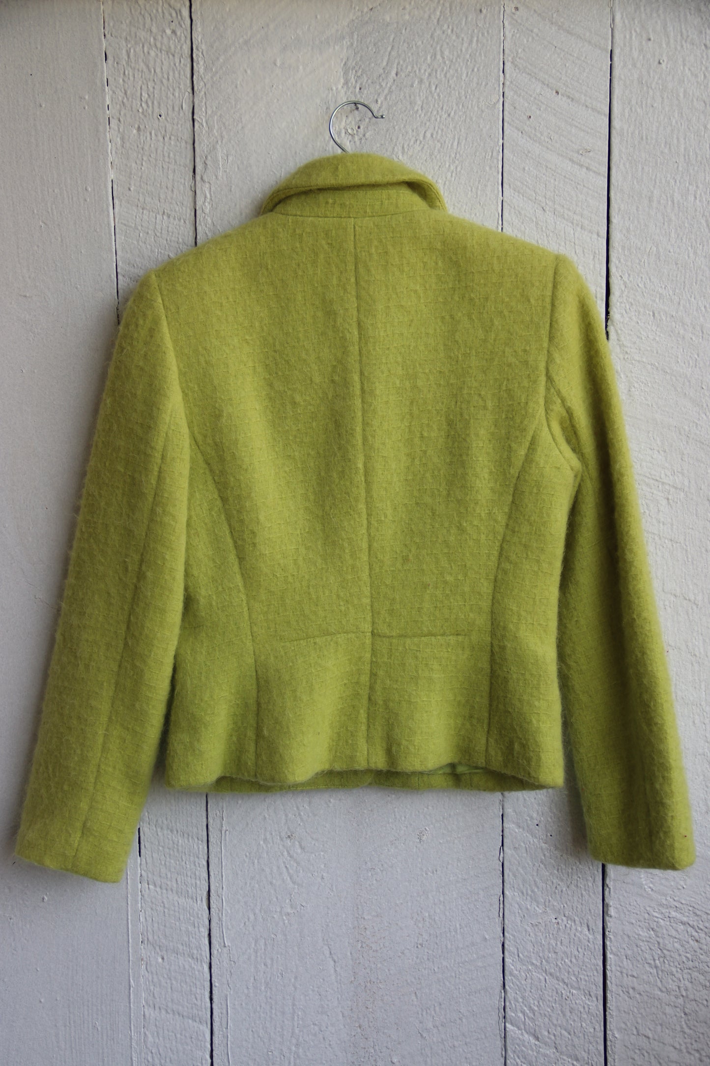 C. C. D. K. Green Mohair Jacket