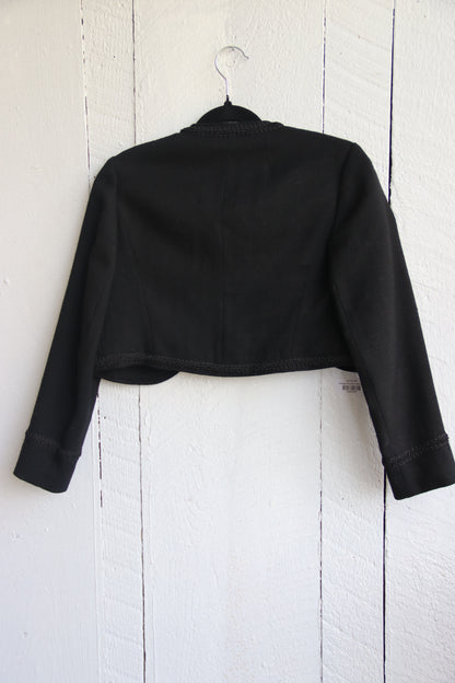 Black Cropped Jacket