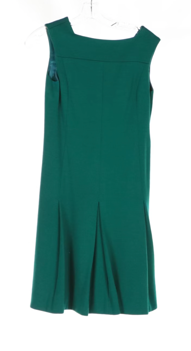 Vintage Mam'Selle Dark Green Dress and Jacket Set