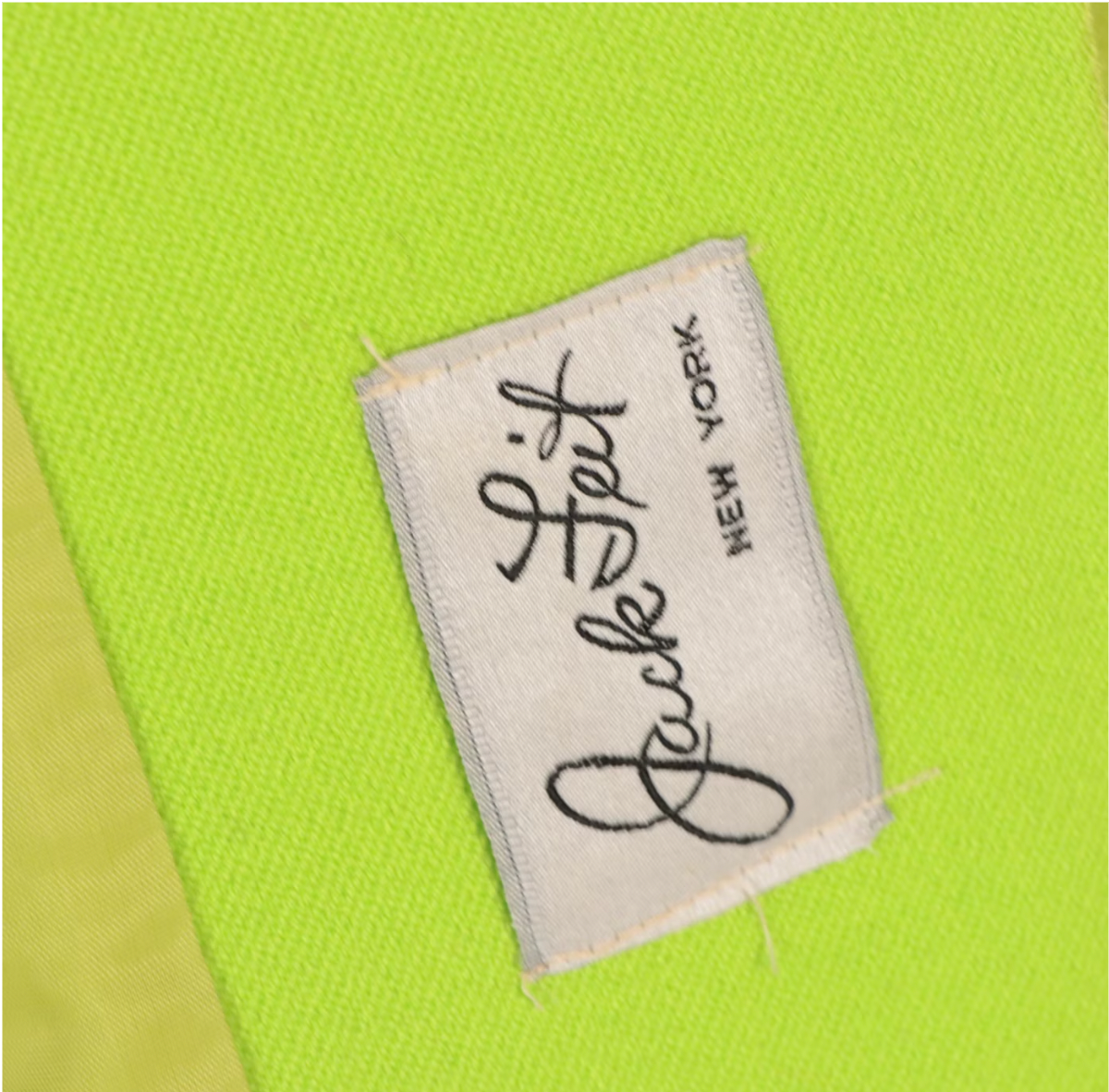 Vintage Jack Fiet Neon Green Coat