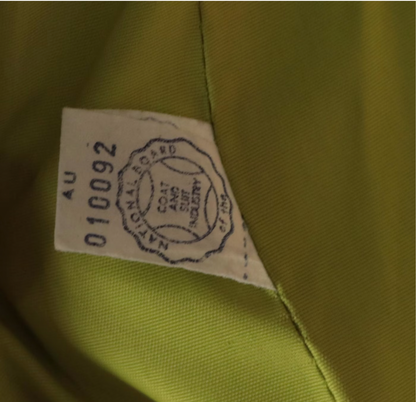 Vintage Jack Fiet Neon Green Coat