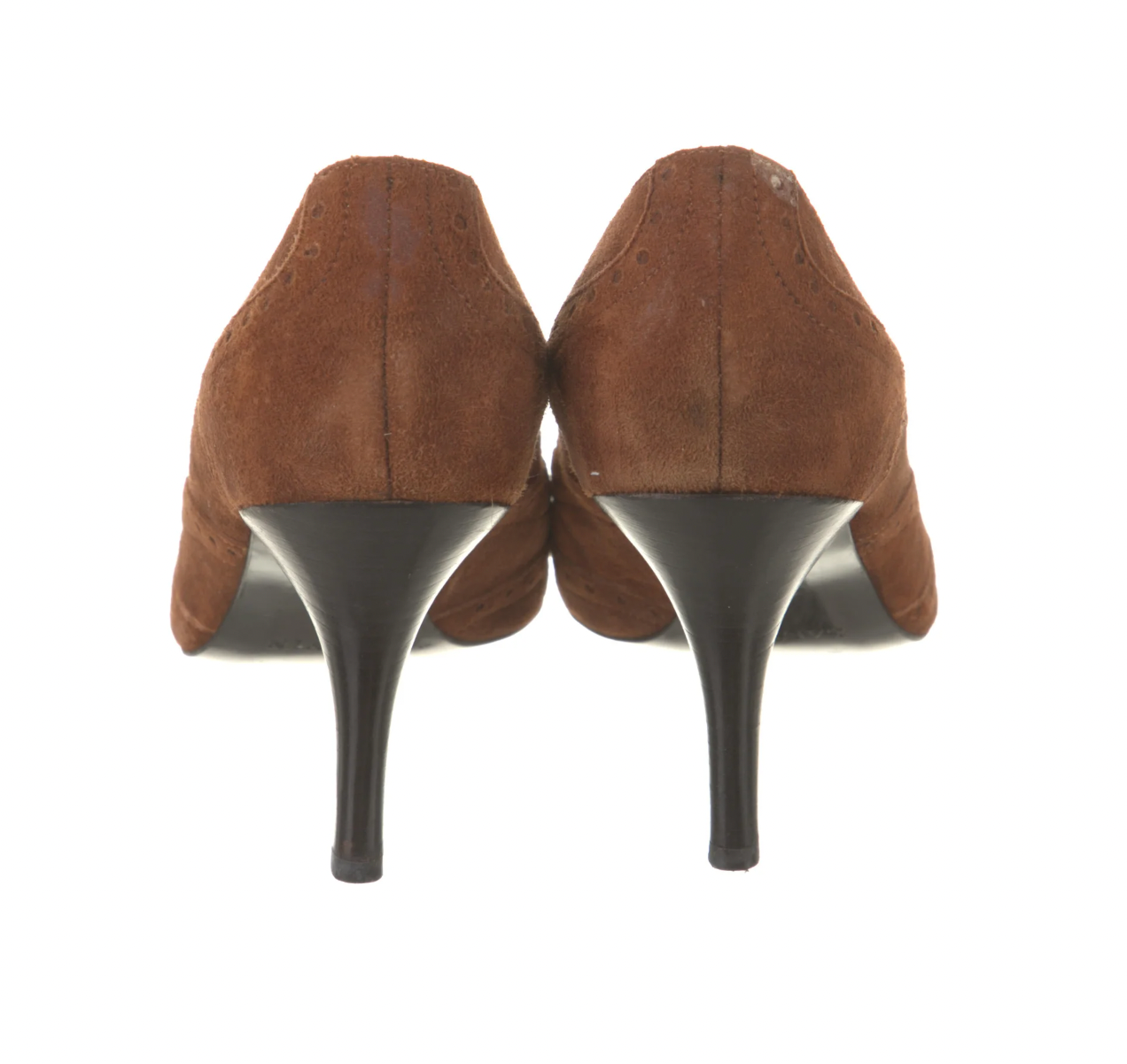 Lanvin Brown Suede High Heels