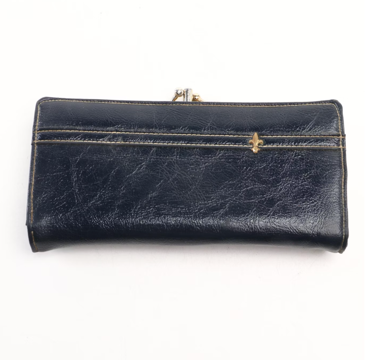 Blue Leather Wallet