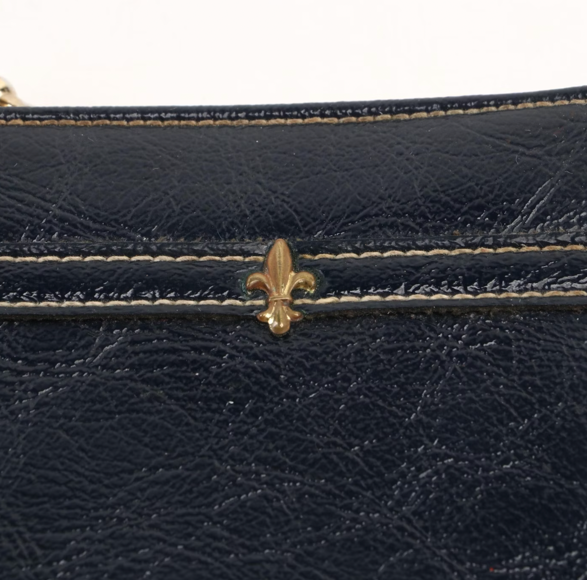 Blue Leather Wallet