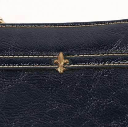 Blue Leather Wallet