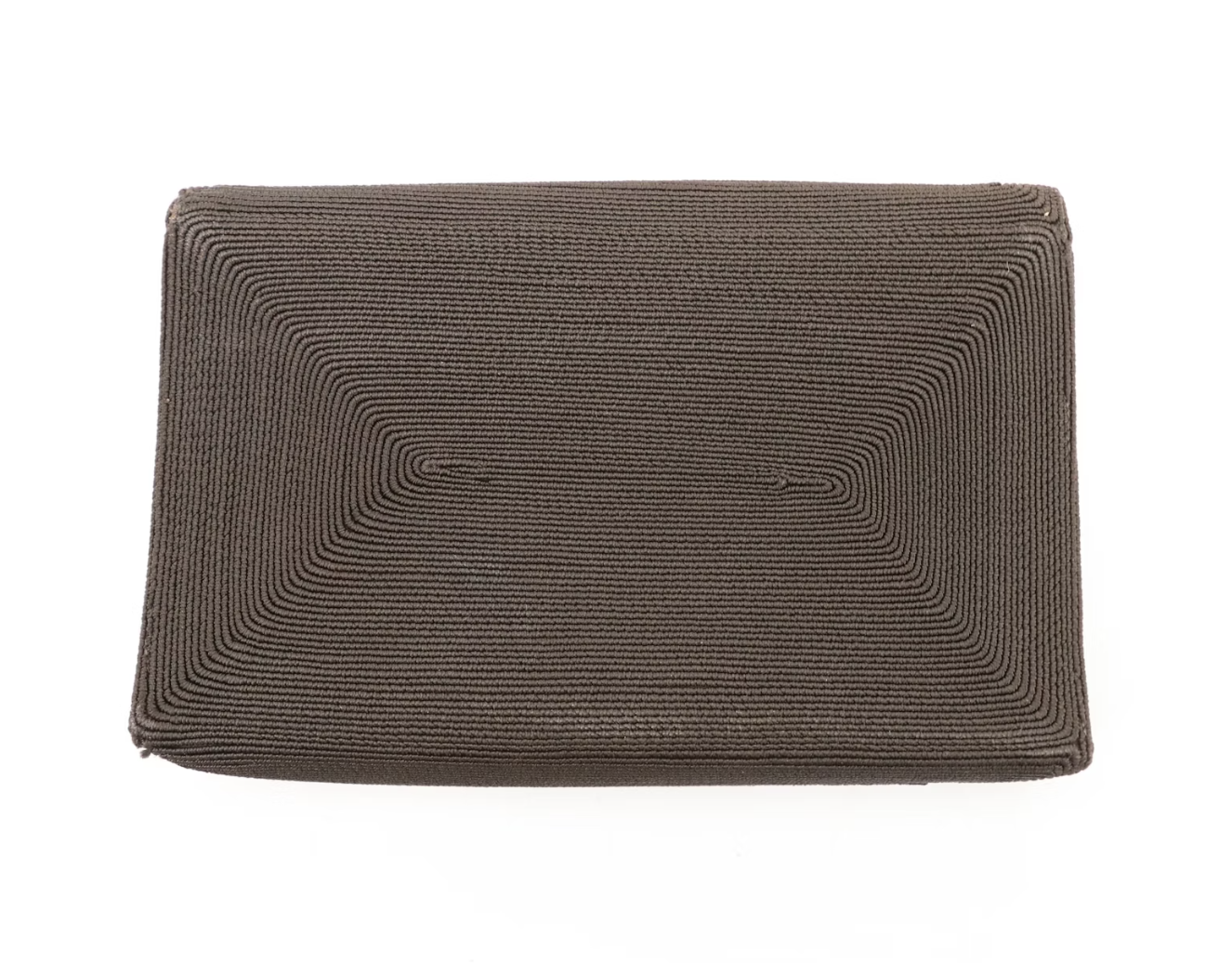 Arvey Brown Genuine Corde Clutch