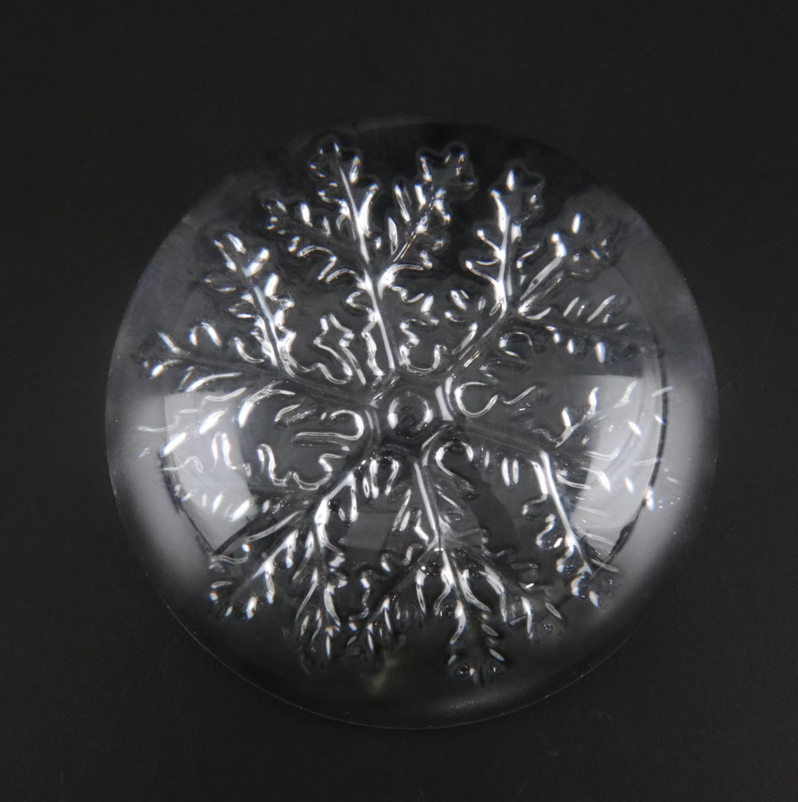 Crystal Snowflake Paperweight