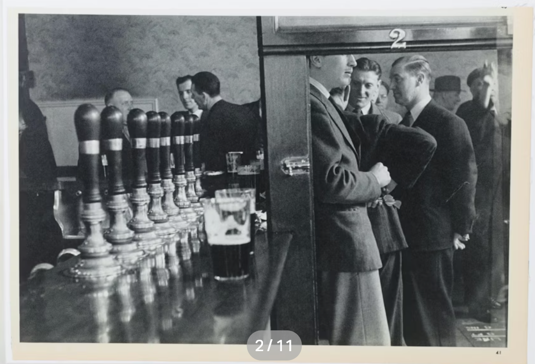 Henri Cartier-Bresson Candid Rotogravure Photographs From "The Europeans," 1955