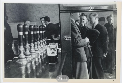 Henri Cartier-Bresson Candid Rotogravure Photographs From "The Europeans," 1955