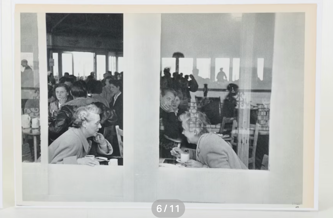 Henri Cartier-Bresson Candid Rotogravure Photographs From "The Europeans," 1955