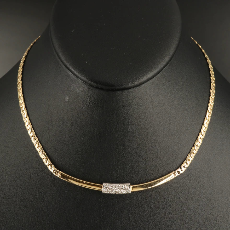 Vintage Diamond Necklace