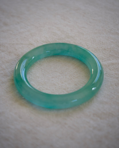 Jadeite Hololith Bangles