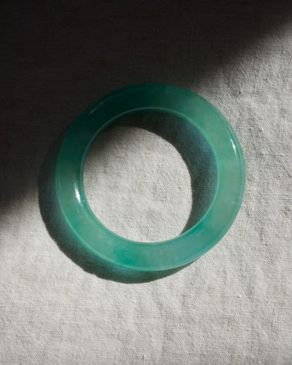 Jadeite Hololith Bangles